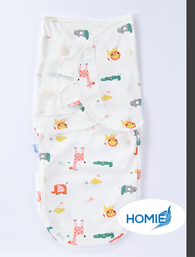 Homie Adjustable Baby Swaddle Blanket Newborn Cocoon Wrap Cotton Swaddling Bag Baby Envelope